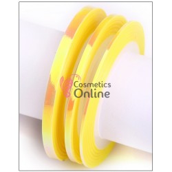 Banda decor pentru unghii  SunGold Mermaid de 1mm